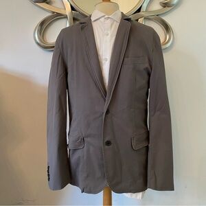 Marc Anthony Men’s Gray Cotton Blazer | Large